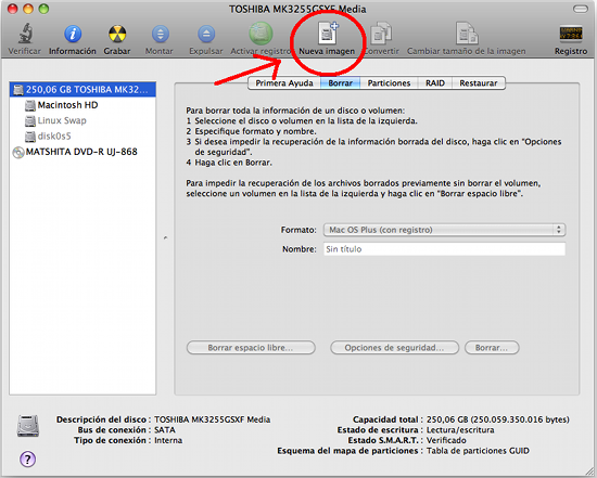 como grabar un dvd en mac con utilidad de discos